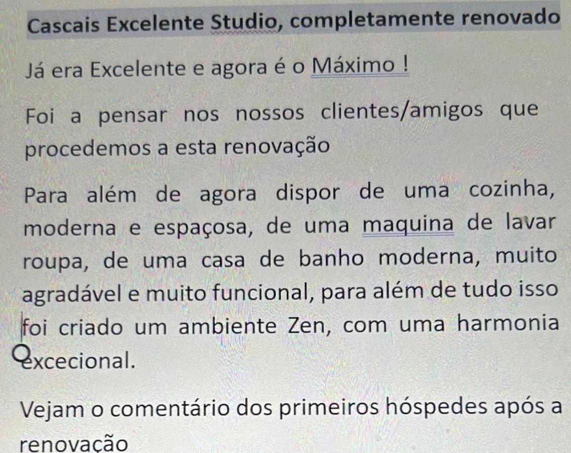 Cascais Excellent Studio Exterior photo
